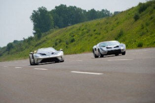 Preproduction 2022 Ford GT Heritage Edition